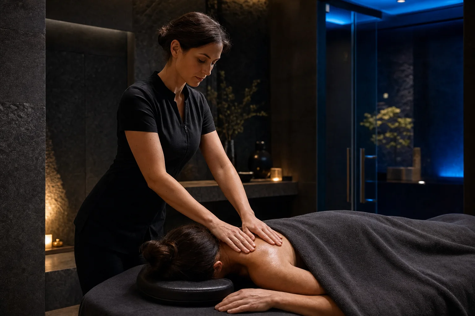 Continental massage ritual